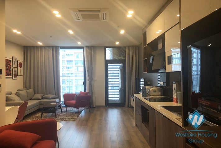A brand new and modern 1 bedroom apartment for rent in Vinhomes Metropolis